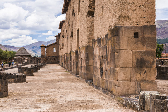 Raqchi, an Inca archaeological site in the Cusco Region, Peru
