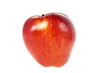 Obraz na płótnie Canvas Red apple isolated on a white background