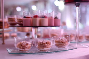 candybar table restaurant