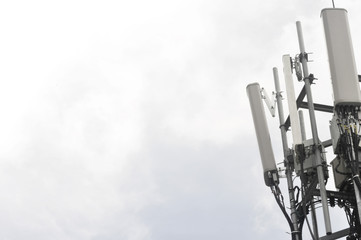 Telecommunication tower and antennas wireless technology