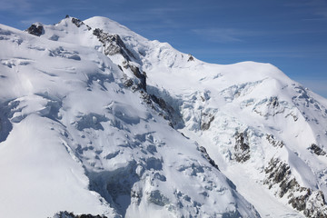 Fototapeta na wymiar Mont Blanc in Chamonix