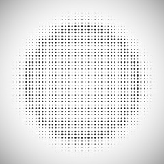Abstract halftone pattern