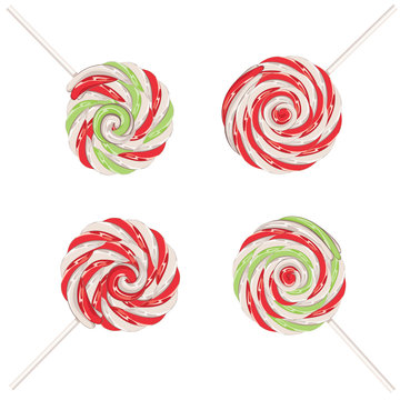 Christmas Lollipops Set