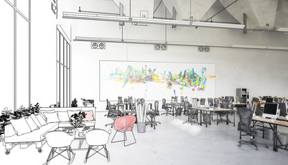 Postindustrielle Flächenadaptation (Skizze)