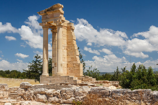 Ruins Of The Ancient Apollo Hylates Sanctuary And Temple, Cyprus