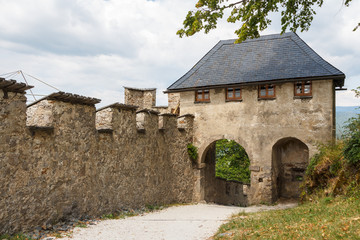 Fototapeta na wymiar Fortifications of Hochosterwitz, Austria