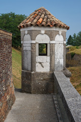 Fototapeta na wymiar Gate of Palmanova fortifications, Italy