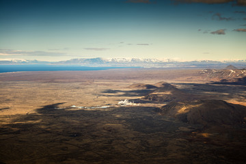 Aerial photo of Iceland