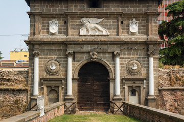 Gate of the Venetian fortifications of Padua, Italy