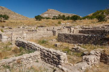 Ruins of the ancient city of Sobesos, Cappadocia, Turkey