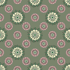 Ethnic seamless pattern.