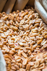 peanuts in a paper bag for sale