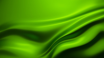 Beautiful background with drapery and folds of silk. 3D illustra