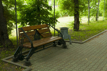 Bench in the park