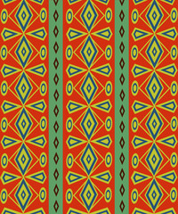 Ethnic Abstract bright pattern background. 