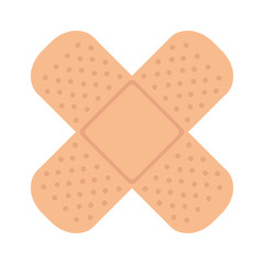 bandage medical isolated icon vector illustration design