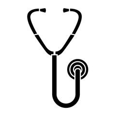 stethoscope medical isolated icon vector illustration design