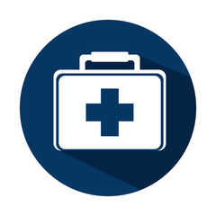 medical kit isolated icon vector illustration design