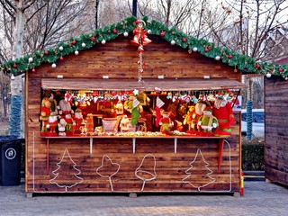 retail store at Christmas - Powered by Adobe
