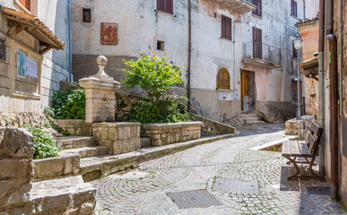 Fototapeta na wymiar Cervara di Roma, old rural village in Rome Province, Lazio (Italy)