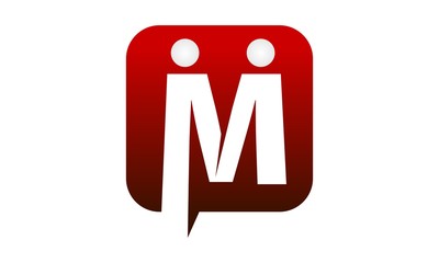 Modern Logo Solution Letter M Union