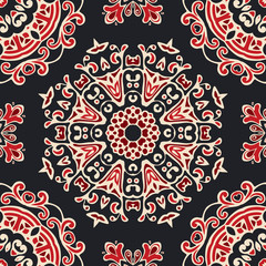 Abstract seamless pattern for fabric