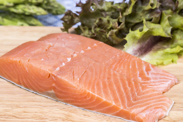 fresh salmon fish

