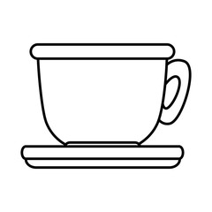 coffee cup drink isolated icon vector illustration design