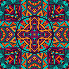 abstract geomtric colorful pattern