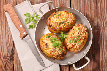 stuffed potato