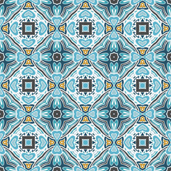Vintage tile  abstract seamless pattern