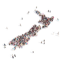 people group shape map New Zealand