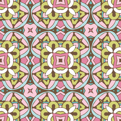 seamless vector pattern mosaic tiled