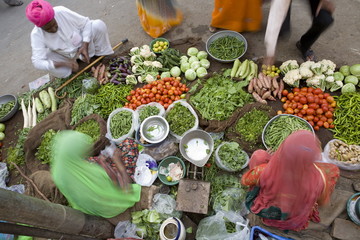 Vegetable Market, Jaisalmer, Western Rajasthan