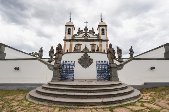 Santuario de Bom Jesus de Matosinhos, Aleijandinho masterpiece, Congonhas do Campo, Minas Gerais, Brazil 