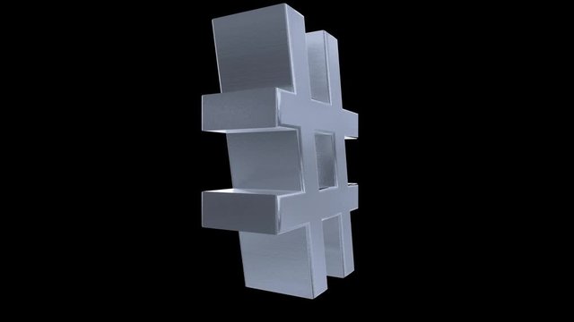 Hash tag hashtag rotate tweet twitter social media network post label pound 4k