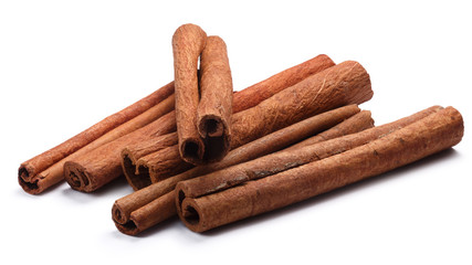 Pile of cinnamon sticks, paths