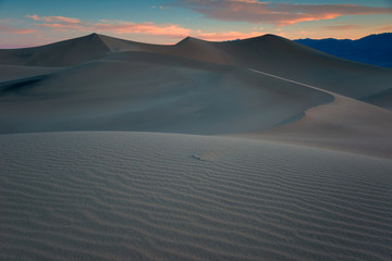 Fototapeta na wymiar Death Valley Dunes, Morning.