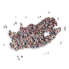 people group shape map South Africa
