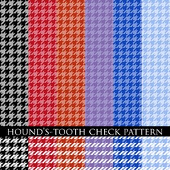 千鳥格子 パターン