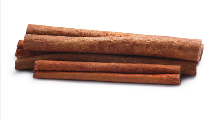 Pile of cinnamon sticks, paths