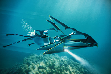 UFO under water