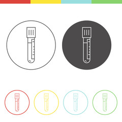 Blood test concept