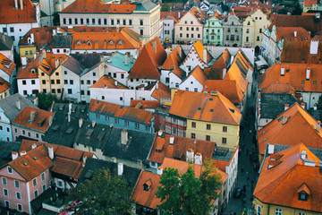 Cesky Krumlov town