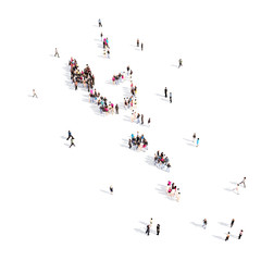people group shape map Vanuatu