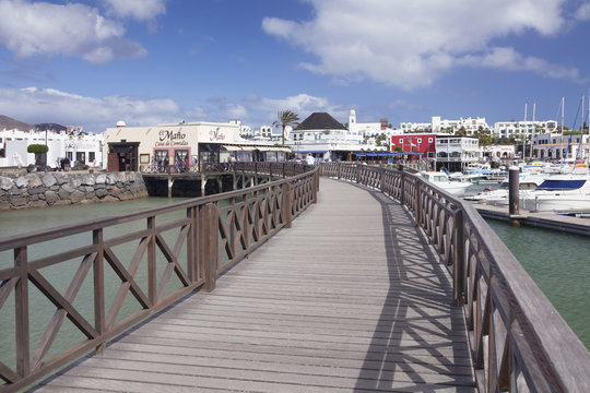 Marina Rubicon, Playa Blanca, Lanzarote, Canary Islands, Spain, Atlantic