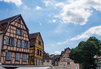 ciudad  europea de Colmar en Francia, verano de 2016 OLYMPUS CAMERA DIGITAL.