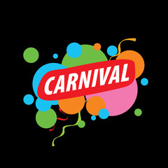 Abstract logo carnival