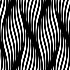 Fototapeta na wymiar Seamless texture modern abstract background pattern braided lines waves