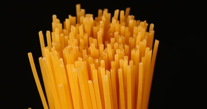 Bunch of spaghetti in rotation